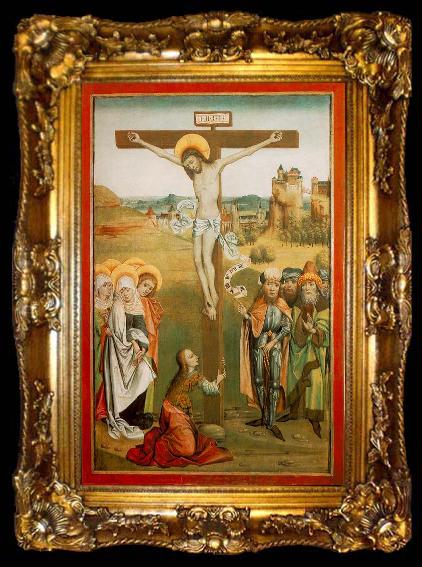 framed  unknow artist Crucifixion, ta009-2